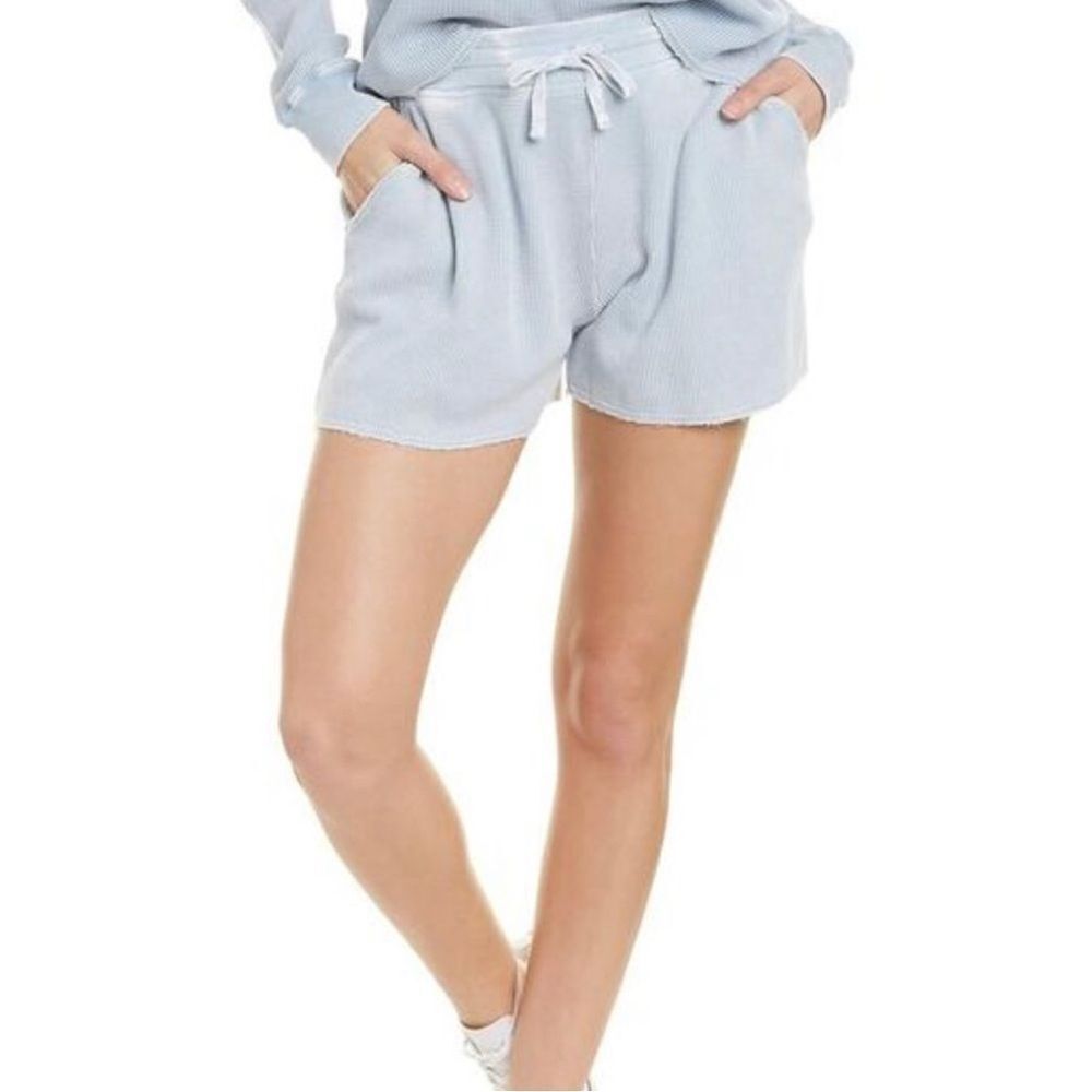 Splendid Women’s Seafoam Waffle Knit Shorts Size Small